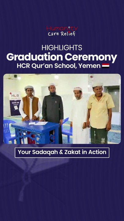 Qur’an School Graduation in Yemen – Empowering the Next Generation