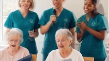 Music and Karaoke Sessions for Happy Seniors in Care Homes