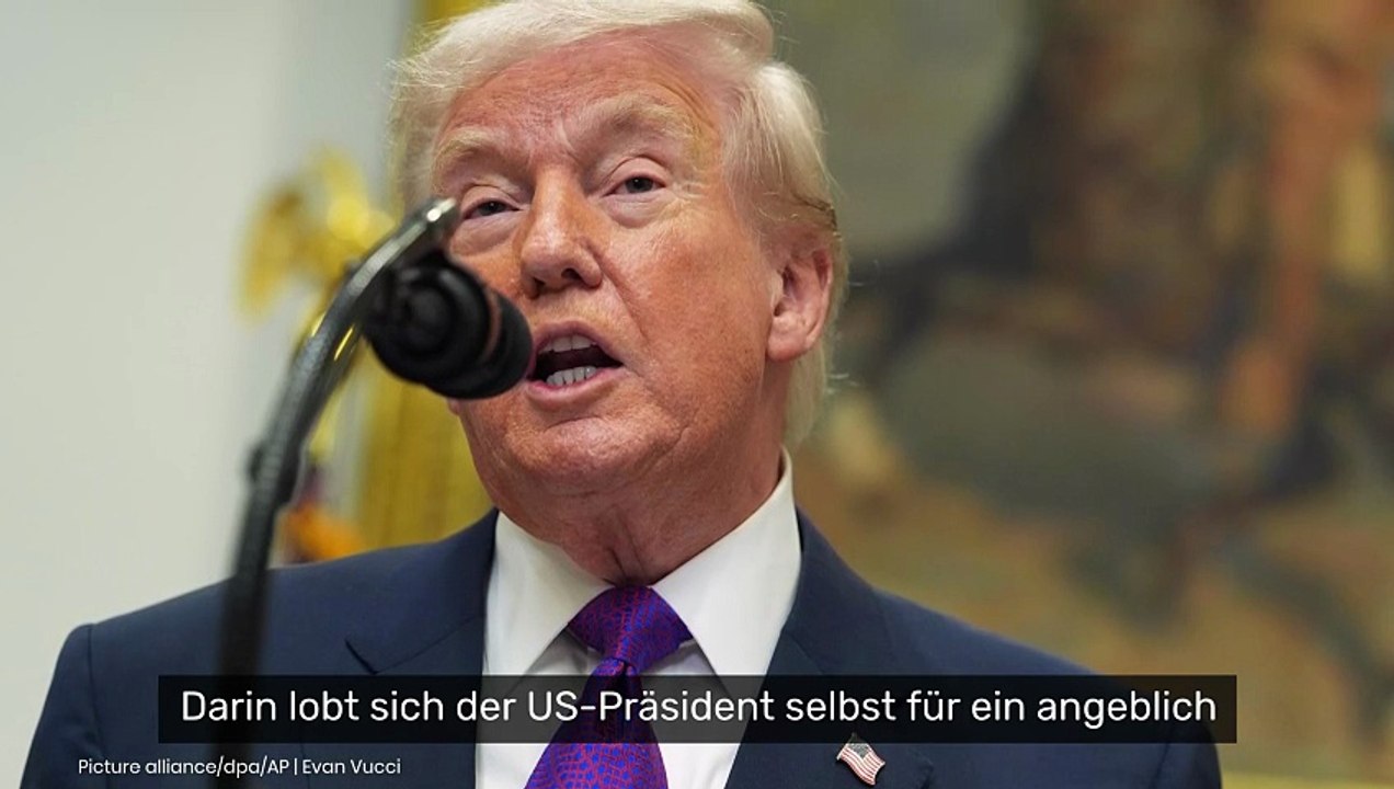 Donald Trump: Interview eskaliert - US-Präsident erntet Spott für Kriegs-Aussage