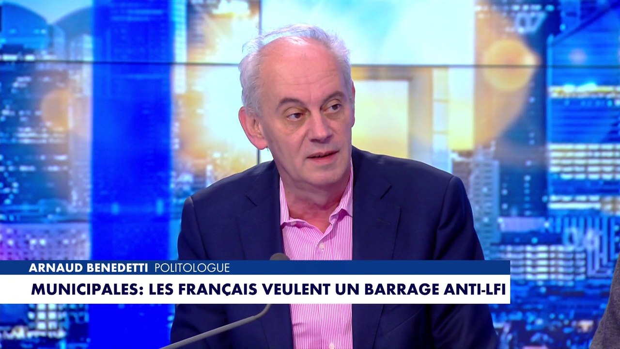 Arnaud Benedetti : «Le curseur de la diabolisation semble se déplacer vers la gauche»