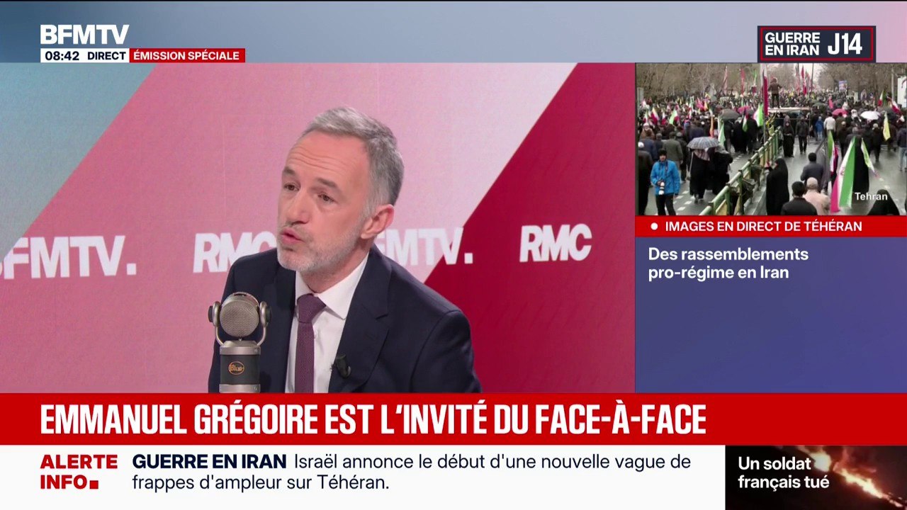 Municipales à Paris: Emmanuel Grégoire assure que Sophia Chikirou "n'est pas (son) adversaire" mais "une concurrente"