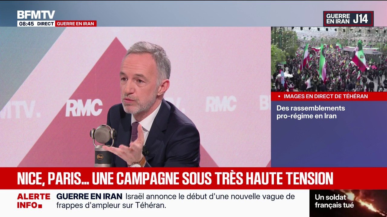 Emmanuel Grégoire estime que Rachida Dati aurait dû "renoncer à être candidate" à la mairie de Paris en raison de son procès pour corruption et trafic d'influence