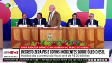 Governo Lula zera a alíquota de PIS/Cofins sobre importação do diesel