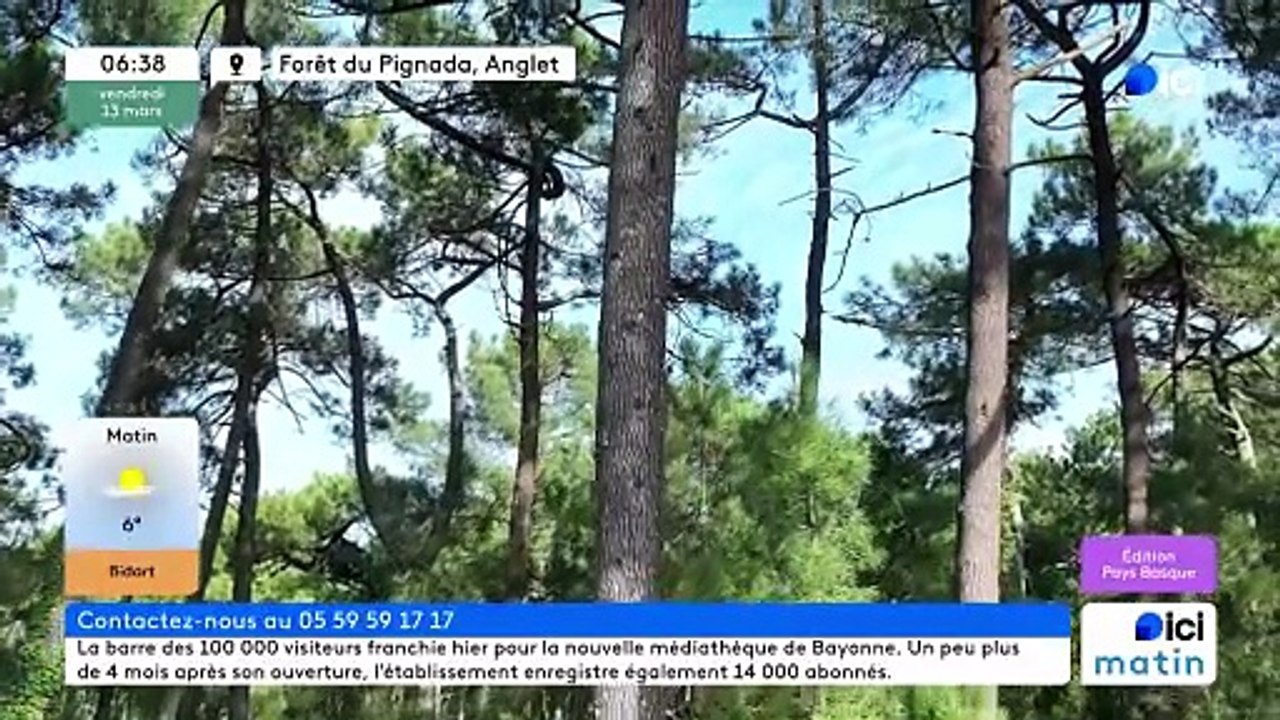 13/03/2026 - ici matin par ici Pays Basque en vidéo
