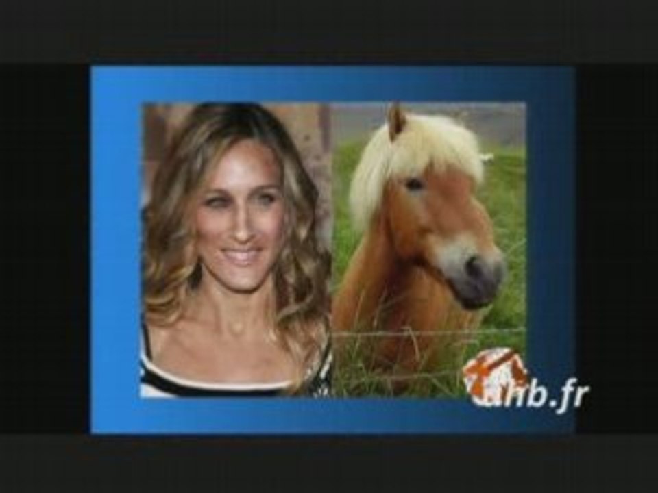 Sarah Jessica Parker est un cheval !