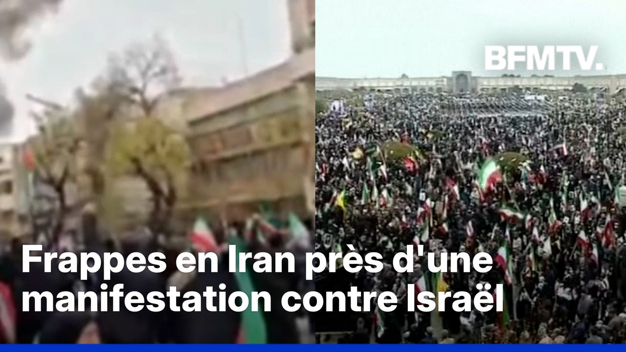 Guerre au Moyen-Orient: des frappes ciblent Téhéran durant une importante manifestation contre Israël