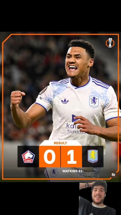 ⚽️ Lille chute à domicile…Le LOSC s’est incliné 0-1 face à Aston Villa au stade Pierre-Mauroy lors du 8e de finale aller de Ligue Europa.
