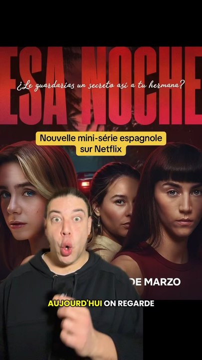 Esa noche c’est la nouvelle mini-série thriller espagnole qui vient de sortir sur Netflix avec Clara Galle (Olympo), Claudia Salas (Elite) et Paula Usero !