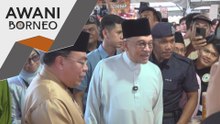 PM santuni rakyat di Bazar Ramadan Sukma Ria, Kuching