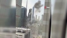 Dubai'de hava saldırısı... Uluslararası Finans Merkezi'nden dumanlar yükseldi