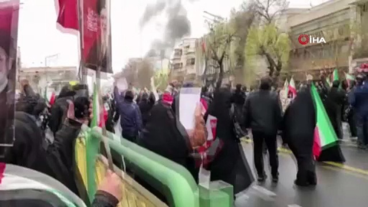 İran'da miting alanında patlama! İsrail tehdit etmişti...