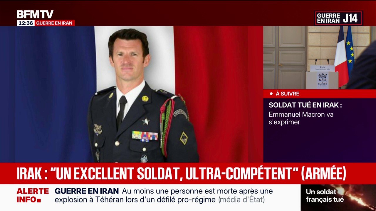 Soldat français tué en Irak: qui était l'adjudant-chef Arnaud Frion?