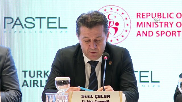 TCF Başkanı Çelen, Antalya'daki Artistik Cimnastik Dünya Kupası basın toplantısında konuştu: | Ajansspor | AA