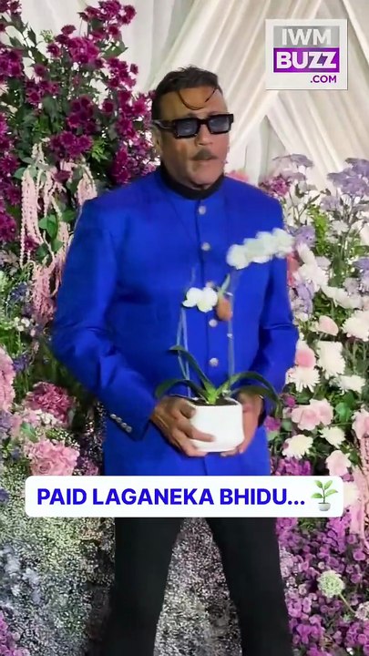 Jackie Shroff brought his signature charm and evergreen style to the wedding, making his presence felt with effortless grace. The veteran star added a classic touch to the celebration with his timeless aura.