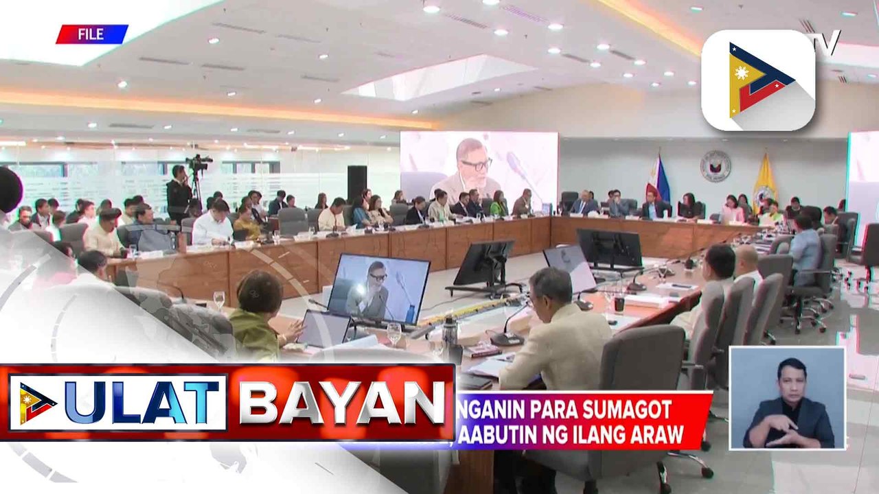 Dalawang abogado ni VP Sara Duterte, pinag-aaralan ng House Committee on Justice na tanggalin sa listahan ng defense team | ulat ni Vel Custodio