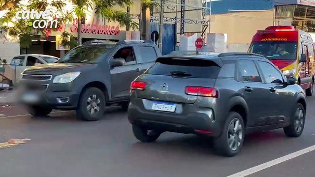 Idoso de 82 anos é atropelado na Avenida Tito Muffato