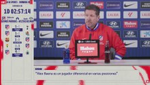 Simeone explota contra la prensa por las dudas sobre Julián
