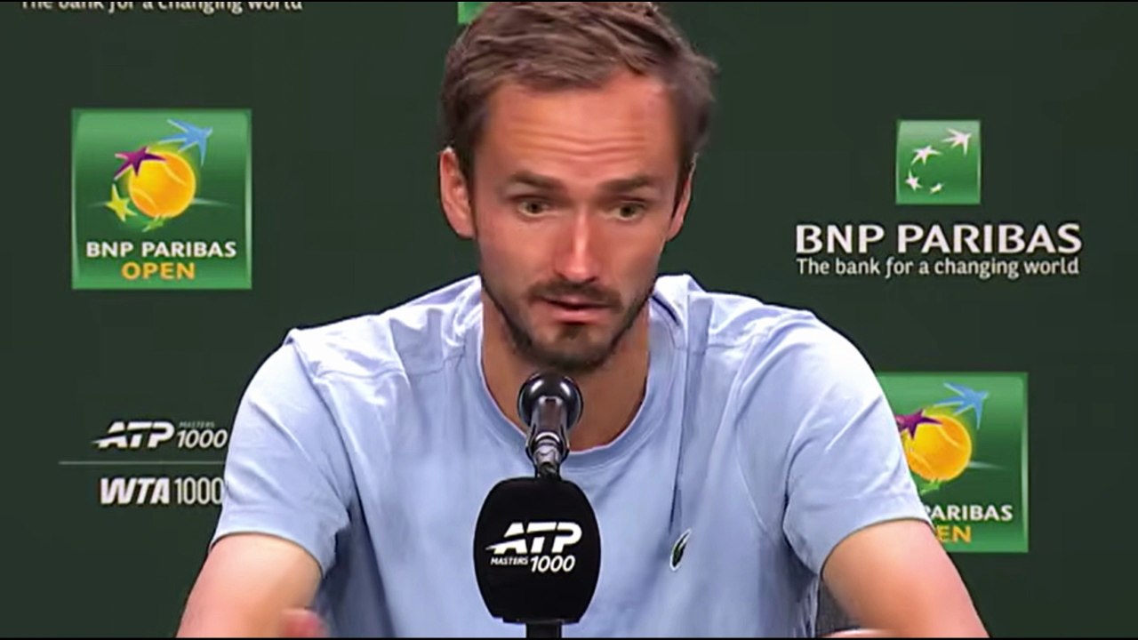 BNP Paribas Open 2026 - Daniil Medvedev et le point polémique :  "Je ne considère pas non plus avoir triché"