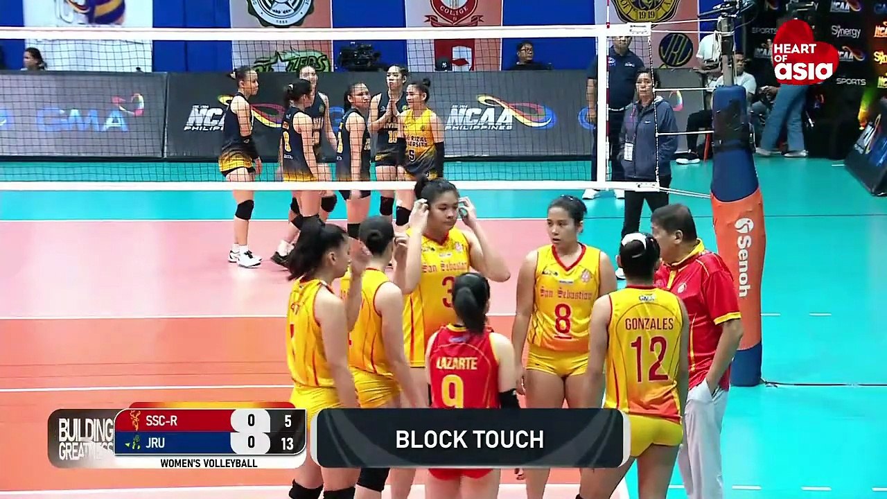 FULL FIRST SET - SSC-R Lady Stags vs JRU Lady Bombers | NCAA Season 101