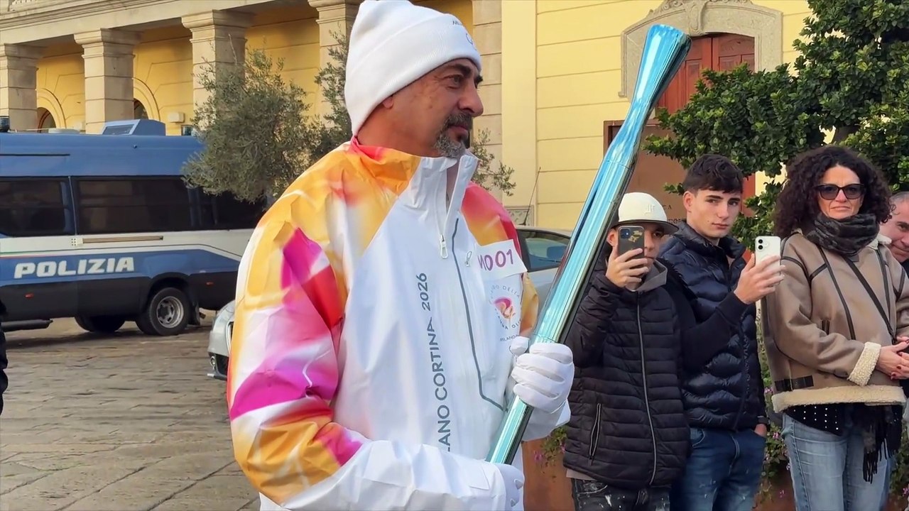 La fiaccola olimpica sbarca a Olbia