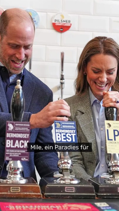 Prinzessin Kate: Bei Besuch auf Biermeile überrascht sie mit einer Alkohol-Beichte