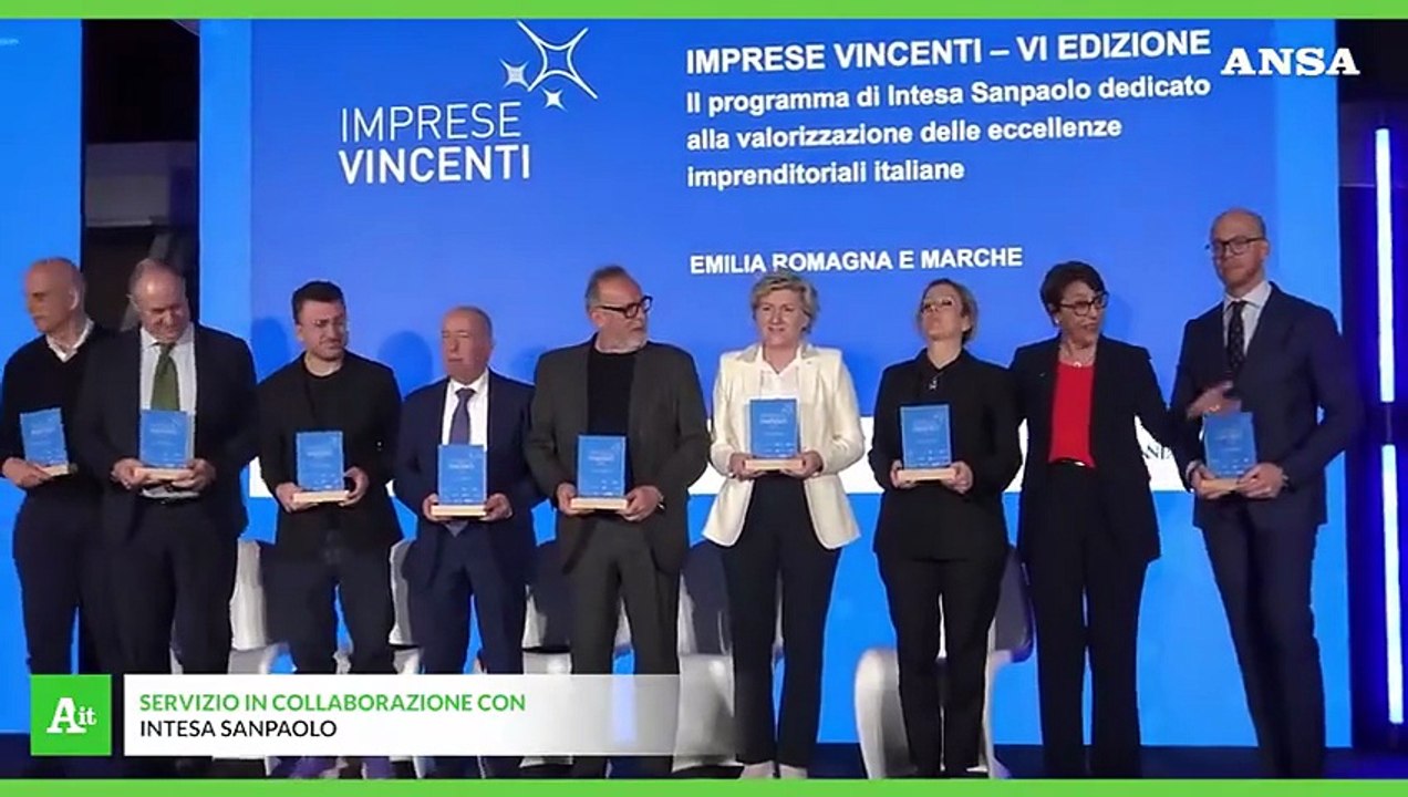 Intesa Sanpaolo premia dieci aziende dell'E-R e Marche vincitrici del programma "Imprese Vincenti"