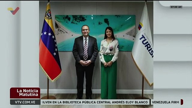 Min. Daniella Cabello se reunió con el encargado de negocios de Polonia para fortalecer lazos turísticos
