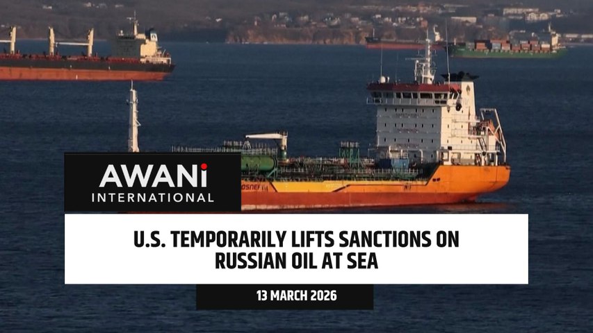 U.S. lifts temporarily sanctions on Russian oil at sea