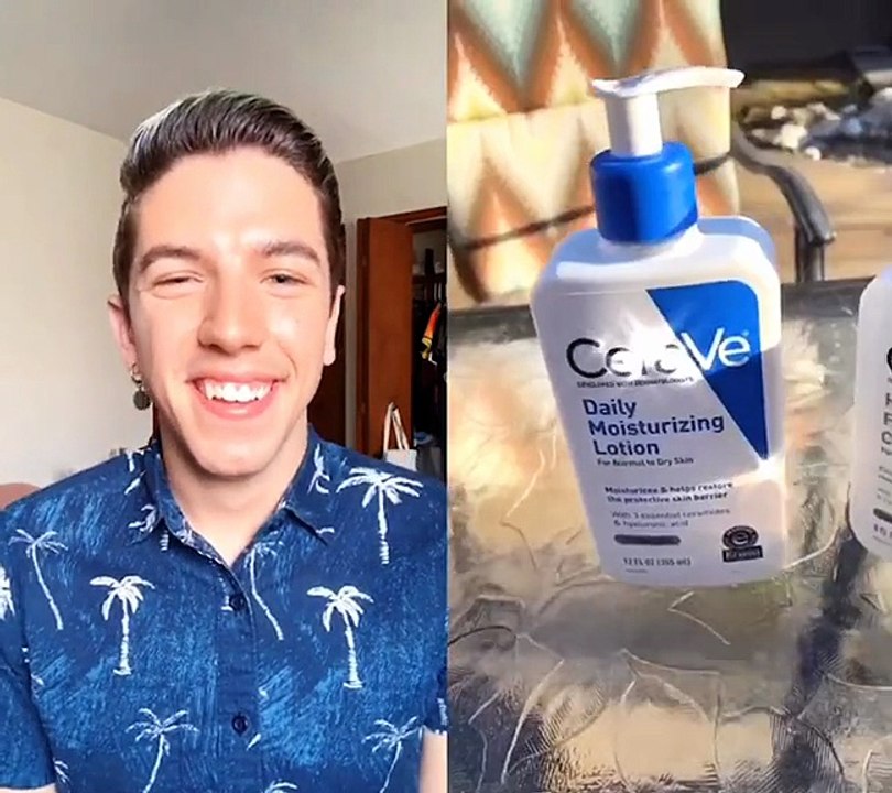 The transformation 😍 You’re glowing! 🤩👏 #duet with @monamoust #skincarebyhyram #skincare created by Hyram with DrumCorpsKat's Spongebob