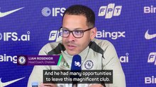 Rosenior 'can't stop smiling' after James' contract renewal