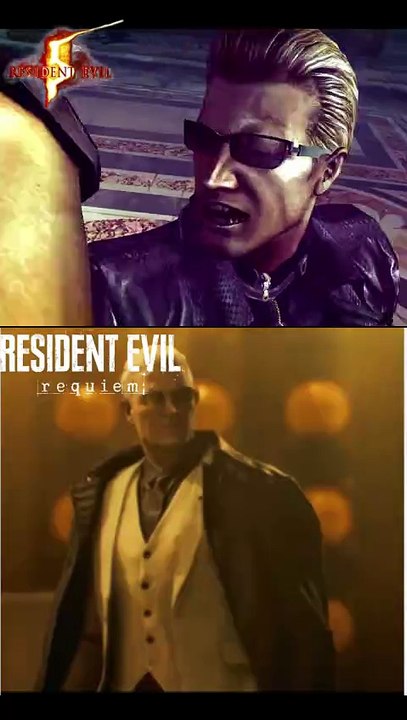 🔥WESKER vs ZENO - Leon hace lo que Chris & Jill NO pudieron #re9 #re5  #requiem #wesker #short #fyp