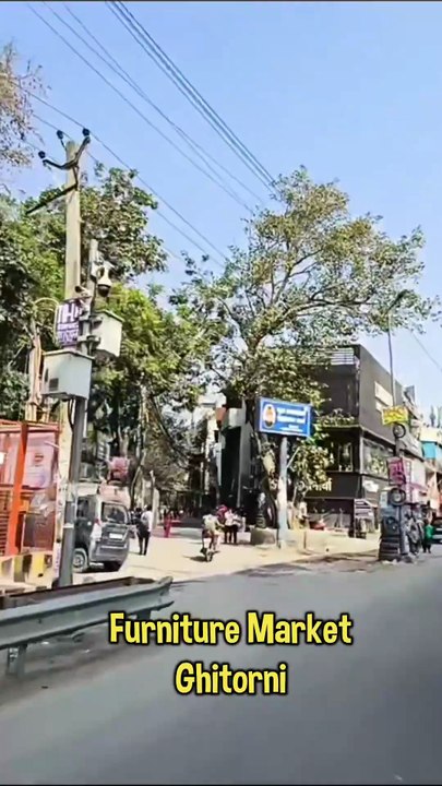 Exploring furniture Market of Ghitorni ,South Delhi  #asia #city #vlog