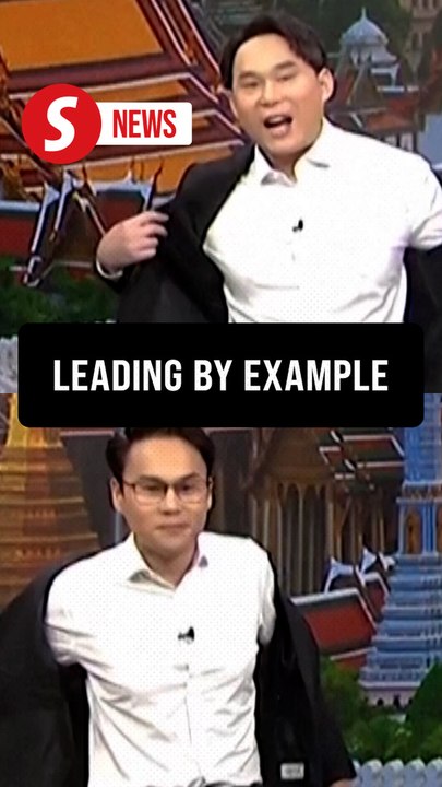 Thai TV anchors ditch suits in energy-saving push