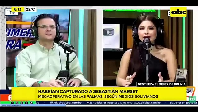 Capturan a Sebastián Marset en Bolivia