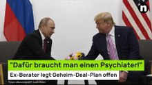 "Dafür braucht man einen Psychiater!" Ex-Berater legt Geheim-Deal-Plan offen