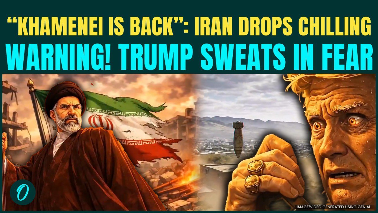 “Khamenei Is Back”? Iran Drops CHILLING AI War Video | Trump Sweats As Tehran THREATENS Strike