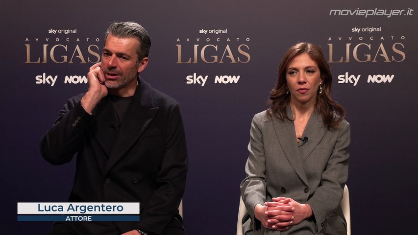 Avvocato Ligas, intervista a Luca Argentero e Barbara Chichiarelli
