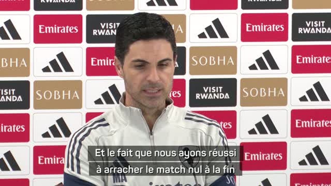 Arsenal - Arteta : "Le quadruplé ? Je n'ai pas le temps d'y penser"