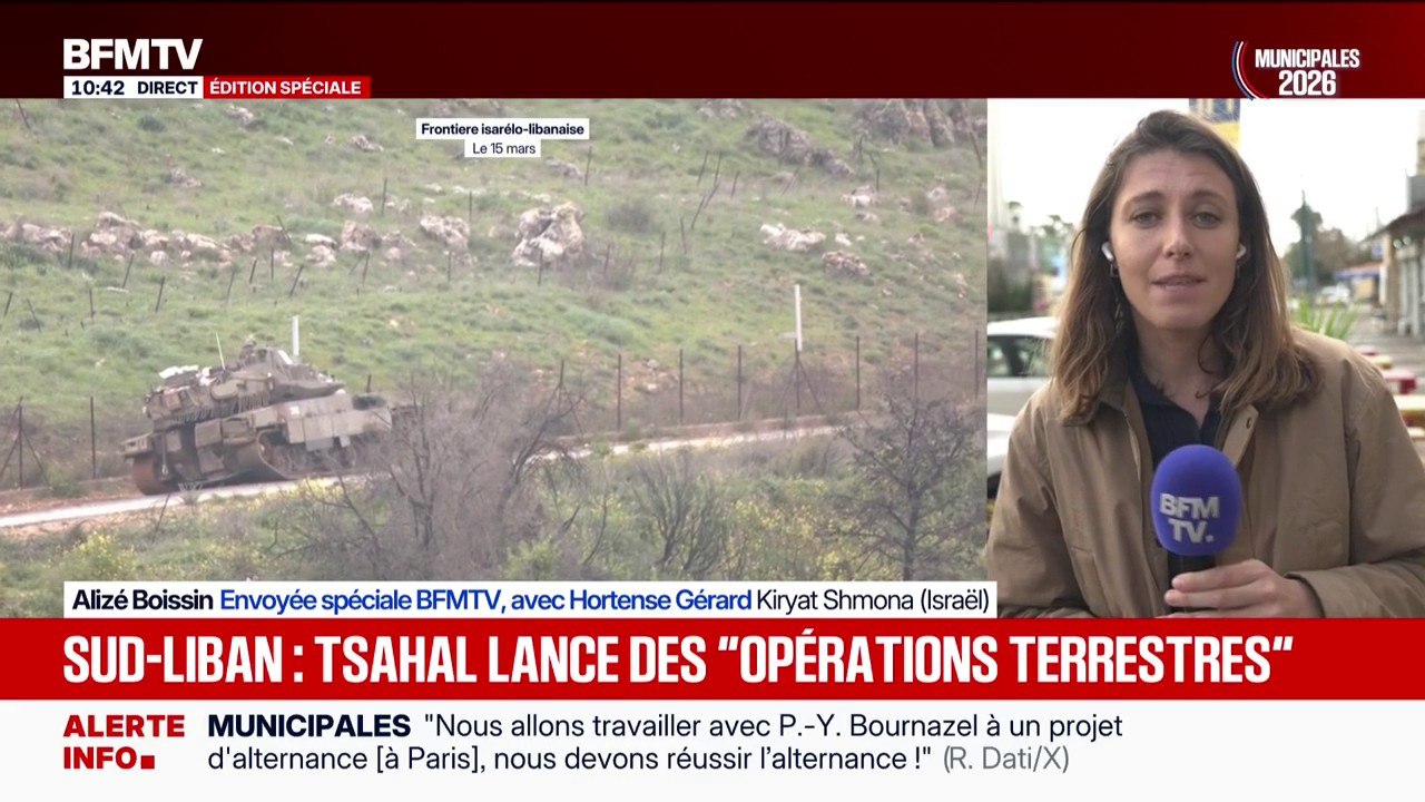 Guerre au Moyen-Orient: Israël annonce des "opérations terrestres limitées" contre le Hezbollah au Liban