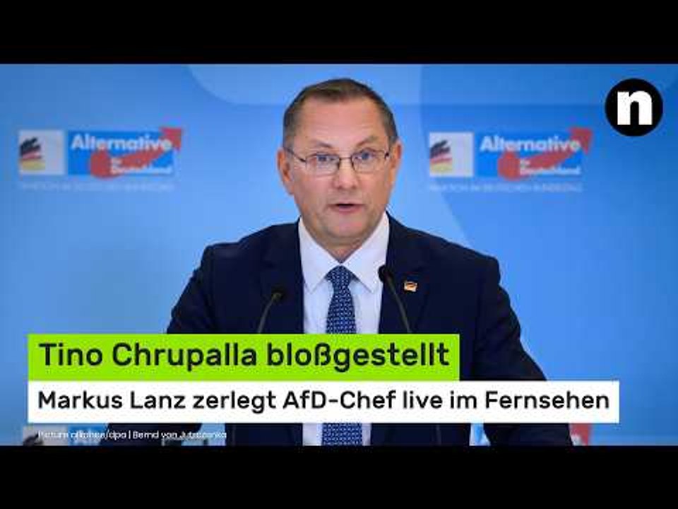 Tino Chrupalla bloßgestellt: Markus Lanz zerlegt AfD-Chef live im Fernsehen