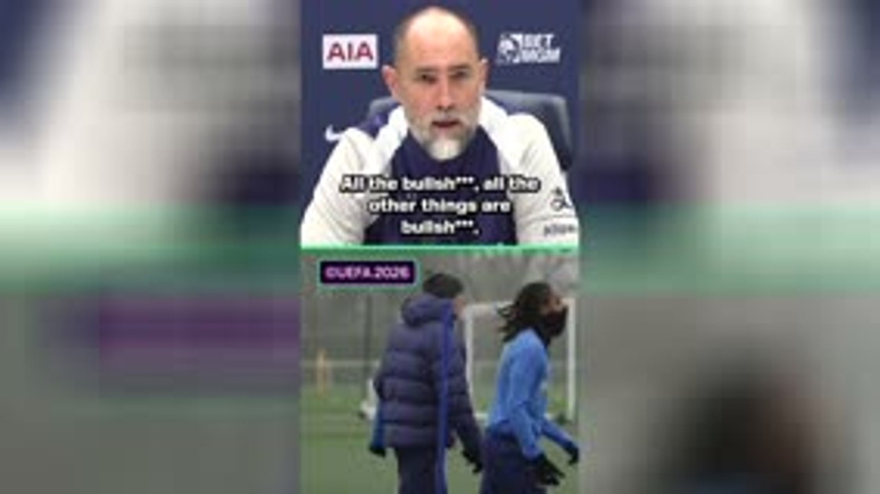 'Bulls*** and victims' - Tudor launches explosive rant on Tottenham