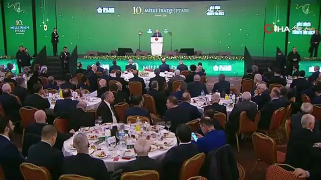 İSTANBUL-2) Cumhurbaşkanı Erdoğan: Dün gece olduğu gibi, hava sahamızı ihlal eden her türlü tehdide yönelik gerekli önleme faaliyetlerinde de bulunuyoruz