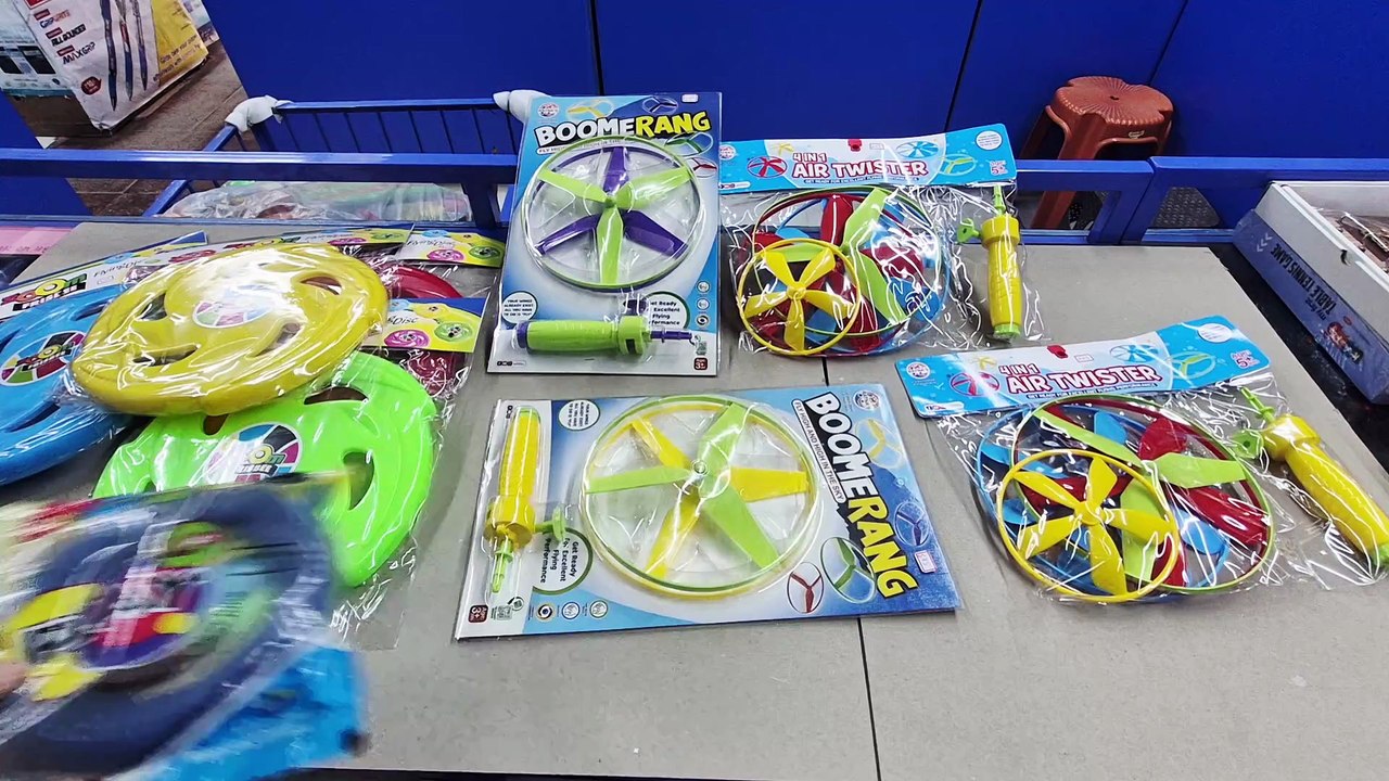 Ratna's Air Twister & Boomerang Flying Toy Unboxing | Kids Outdoor Toy