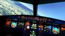 Airbus Flugsimulator