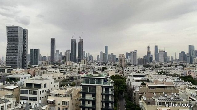 Sirene antiaeree risuonano a Tel Aviv per allarme missili iraniani