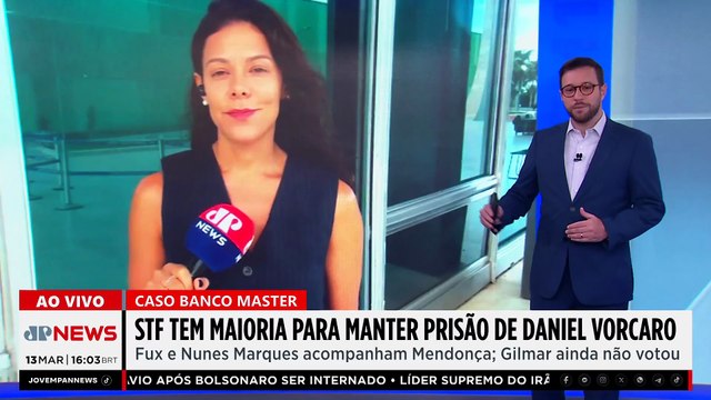 Caso Banco Master: STF tem maioria para manter prisão de Daniel Vorcaro
