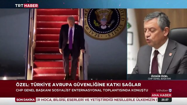 Özgür Özel: Türkiye, Avrupa'nın güvenliğine katkı sağlayacak imkan ve kapasiteye sahiptir