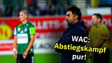 WAC vs. GAK: Auswärts-Misere droht! Abstiegskampf & Trainer Atalan unter Druck