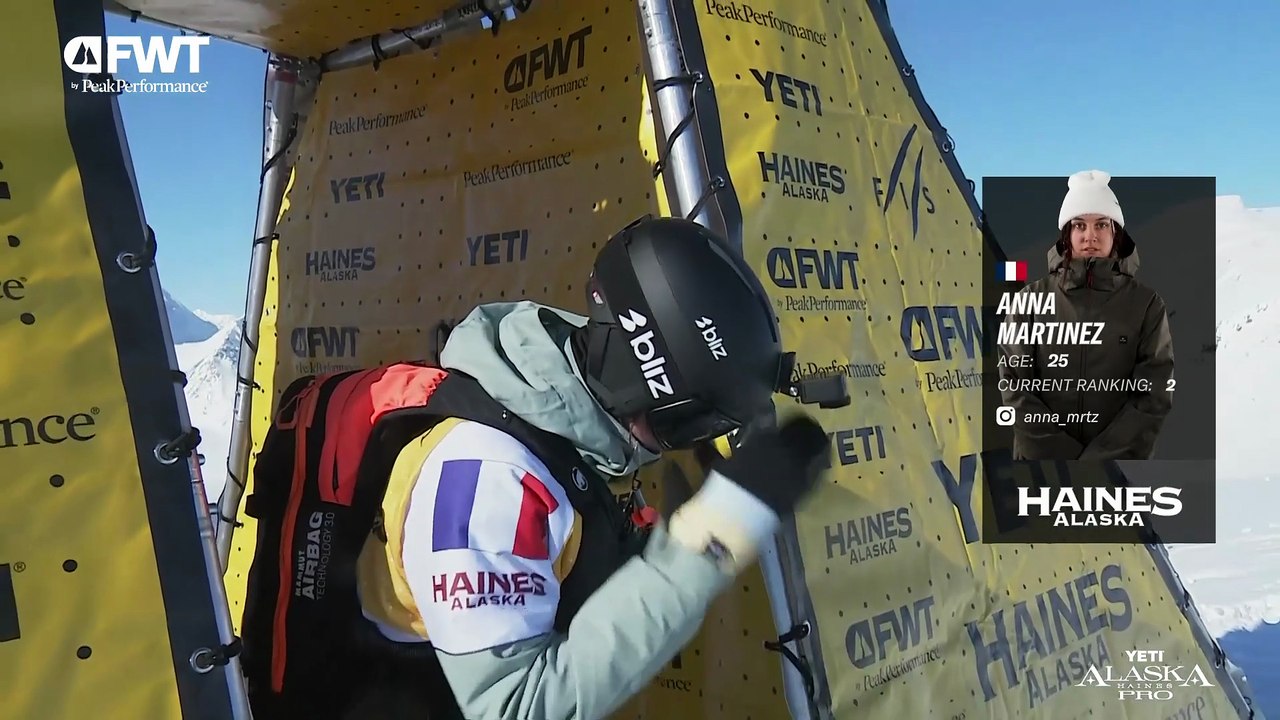 Anna Martinez Snowboard Women Second Place Run – 2026 YETI Alaska Haines Pro