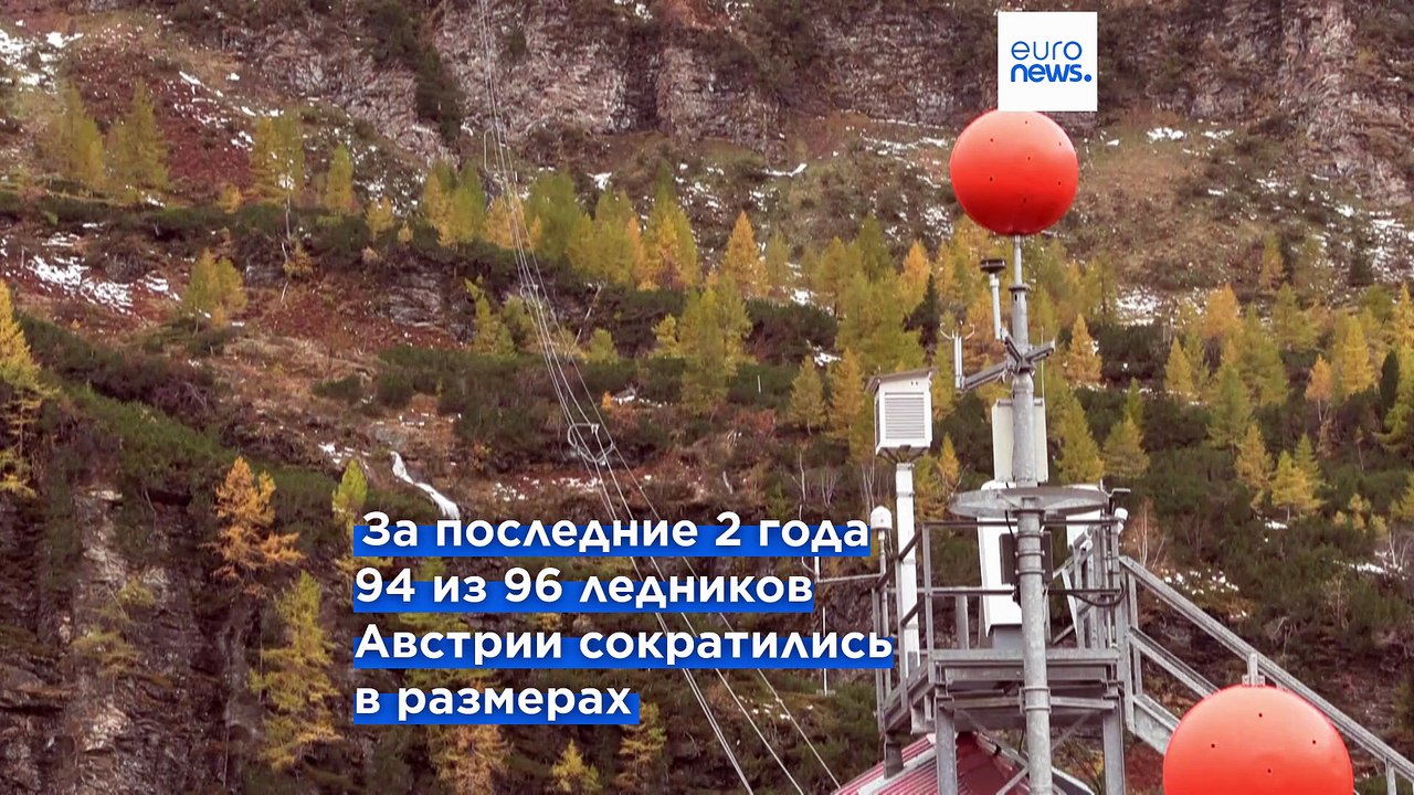 Австрия: за два года отступили 94 из 96 ледников страны